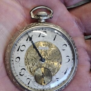 Elgin Gold and Silver Pocket Watch